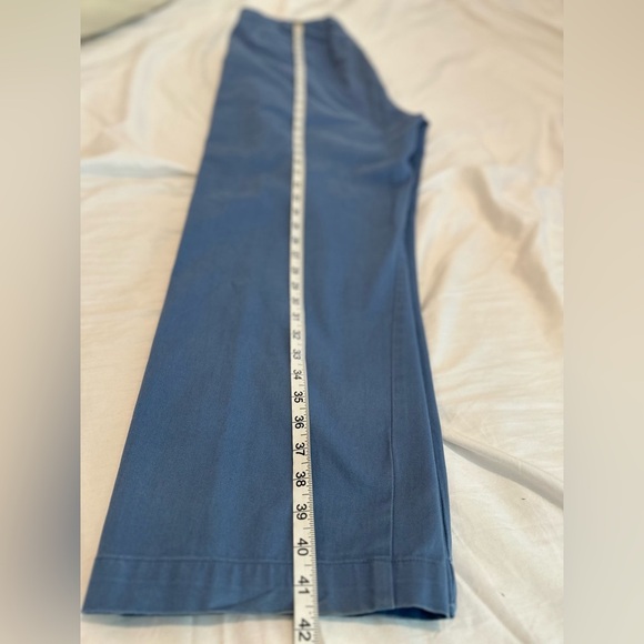 VTG Y2K Tommy Hilfiger Men’s 38x30 100% Cotton Dusty Blue Formal Dress Pant. - Picture 4 of 13